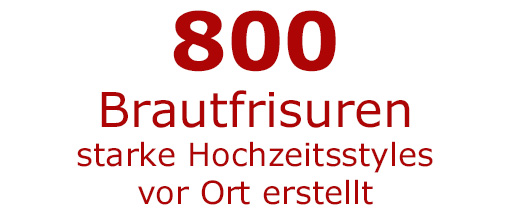 Brautfrisur vom Friseur in Dresden